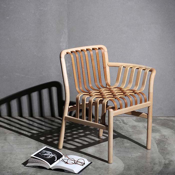 Lattice Chair Weaving Armchair by Chen Kuan-Cheng; Winner in Furniture Design Category, 2020—2021.