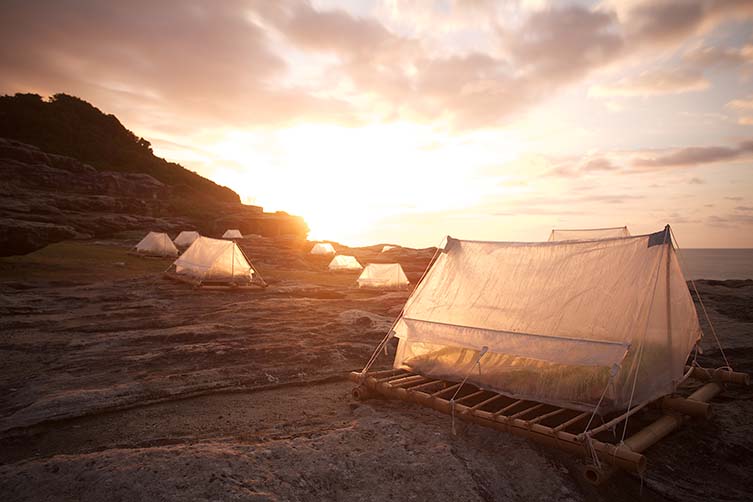 Sally Kidall, Nomadic City, Sculpture by the Sea Bondi 2013. Photo, Jarrad Seng