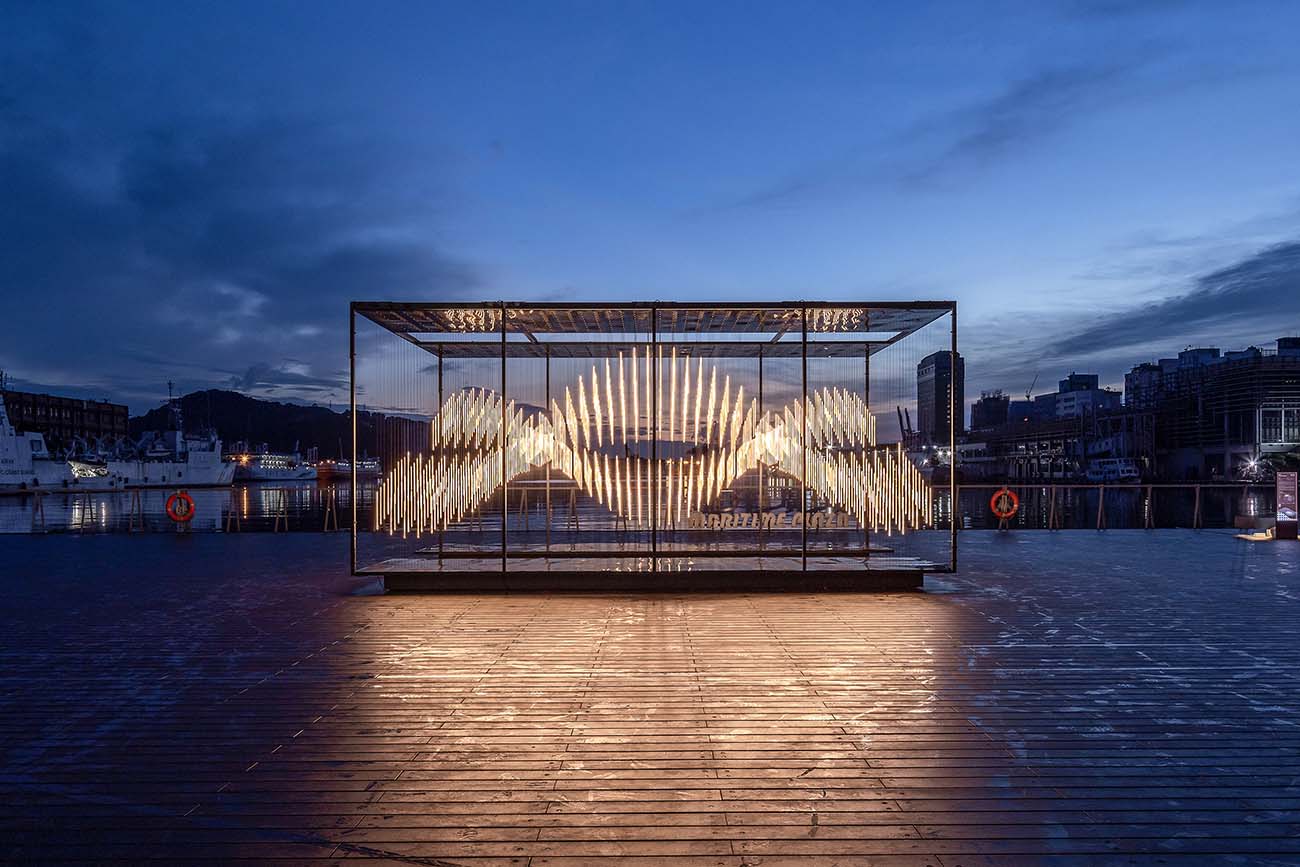 Tender Soul of Ocean Lighting Installation by Whyixd