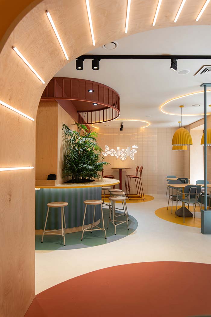 Poland Bagel Café Design by mode:lina