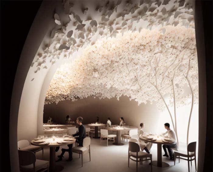 Lucerne Restaurant Design by External Reference