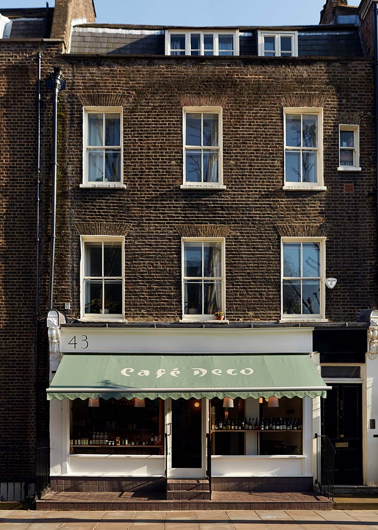 Café Deco Bloomsbury London