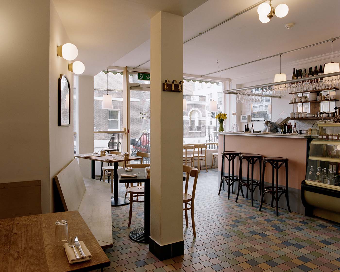 Café Deco Bloomsbury London, Anna Tobias Restaurant and Wine Bar