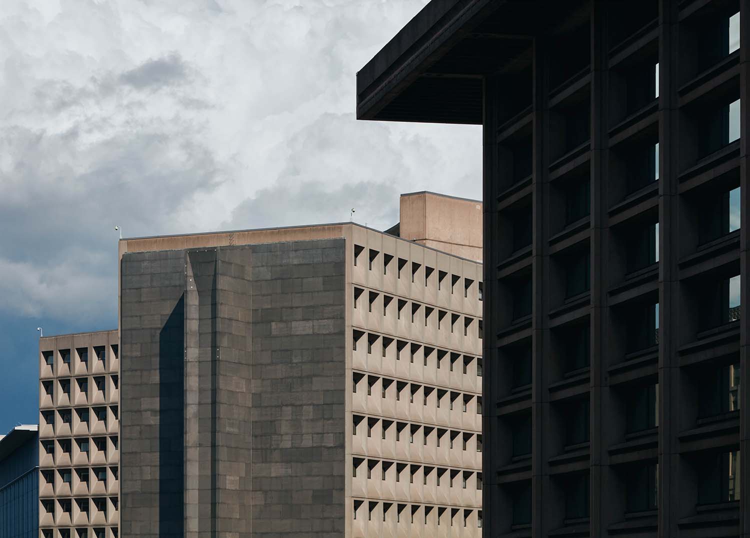 Capital Brutalism at the National Building Museum, Washington D.C.: Weaver Building
