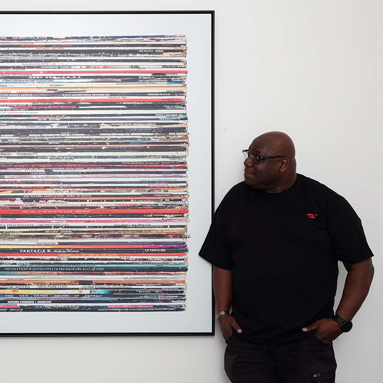 Carl Cox by Mark Vessey at Enter Gallery Brighton