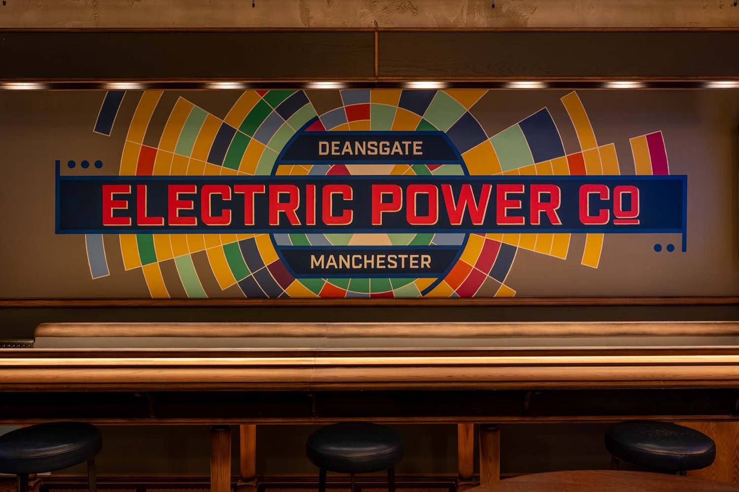 Electric Shuffle Manchester Shuffleboard Bar by Red Engine