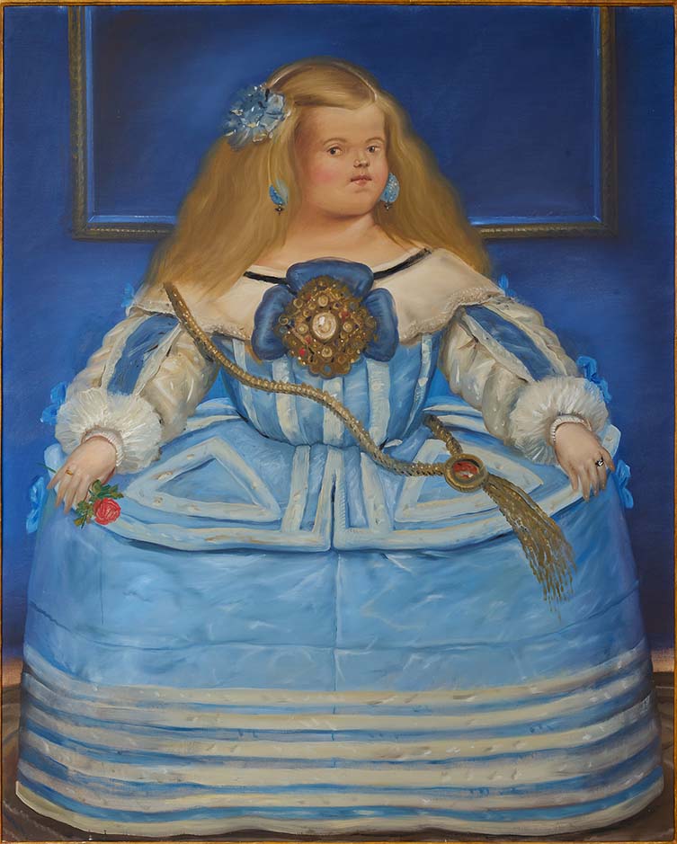 La Menina, según Velázquez