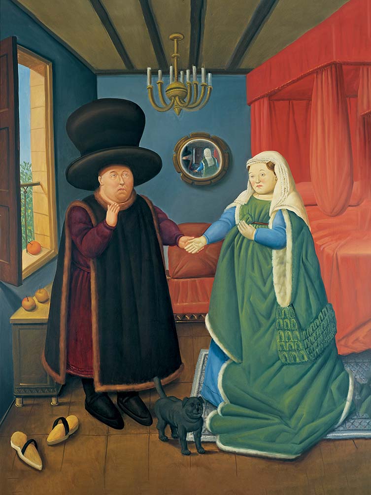 Los Arnolfini, según Van Eyck, 2006