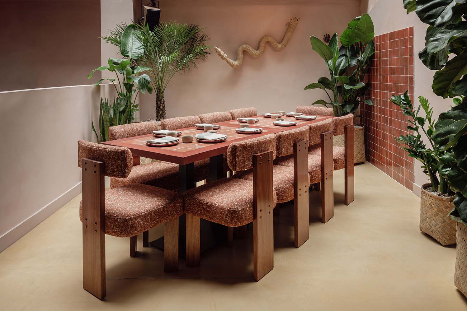 FONDA London Mexican Restaurant Designed by A-nrd Studio