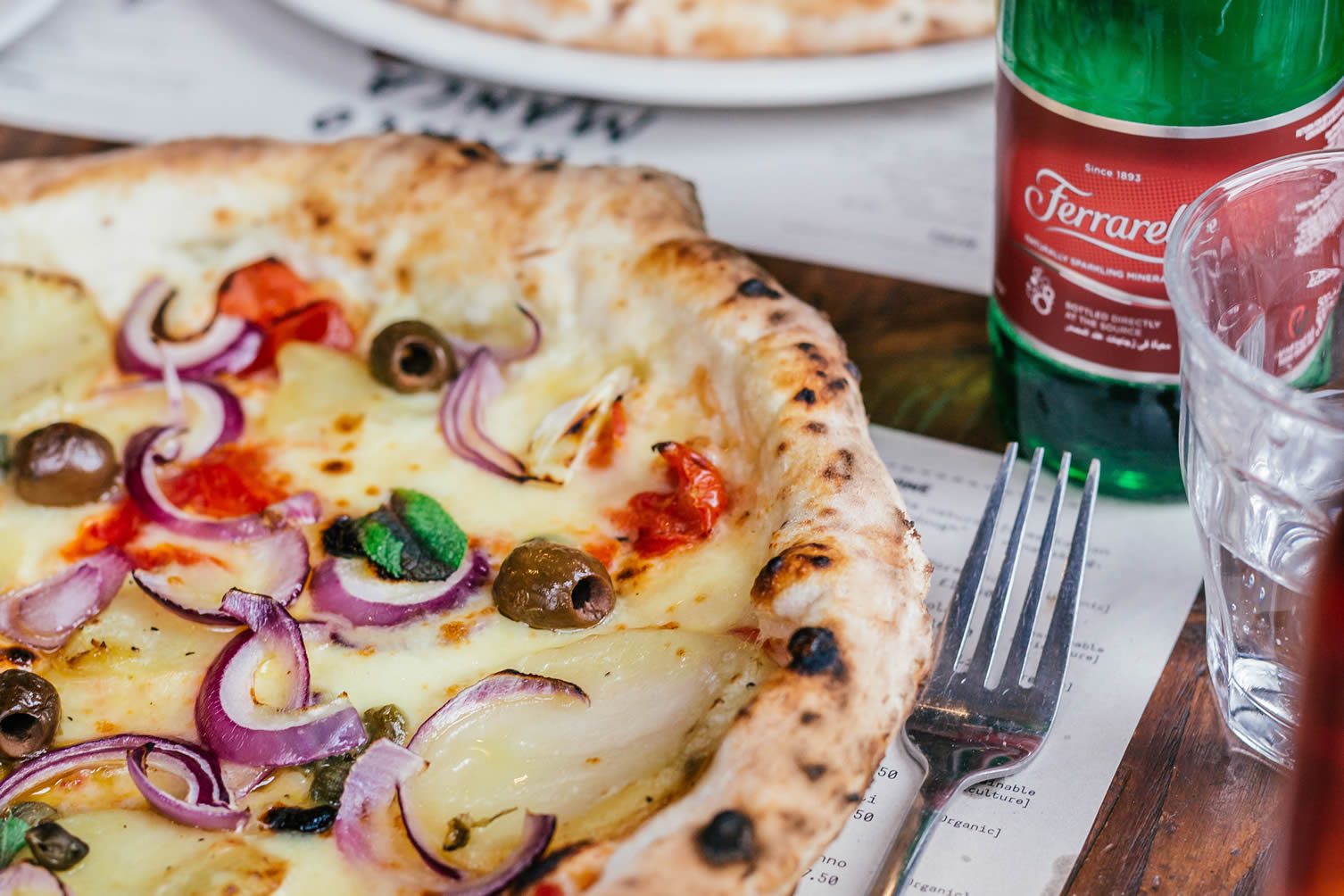 Franco Manca Collaboration Pizzas Celebrating 10th Birthday inc