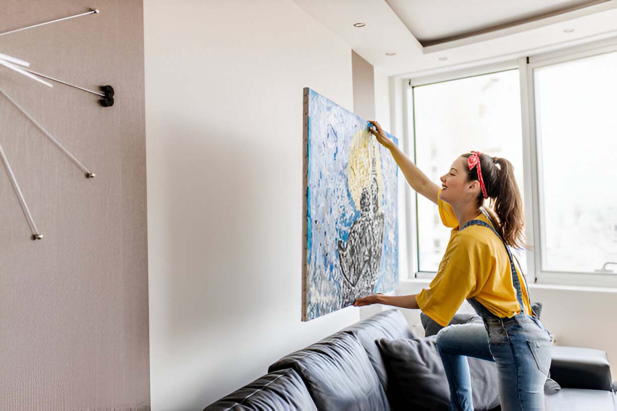 How to Use Art to Improve Your Indoor Spaces