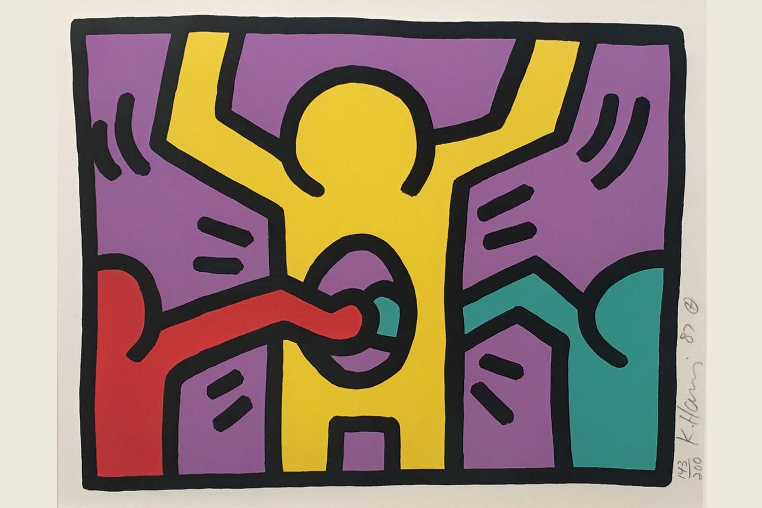 Keith Haring S Iconic Work Is The Subject Of London Selling Exhibition