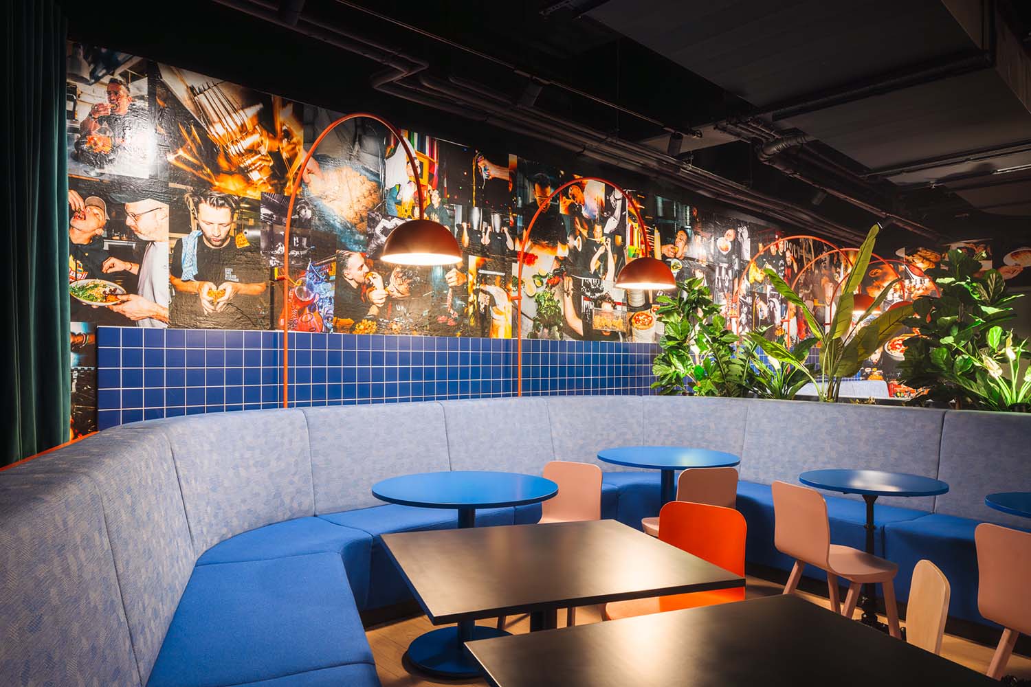 Le Big TamTam Hamburg Hanseviertel Food Court by Studio Aisslinger