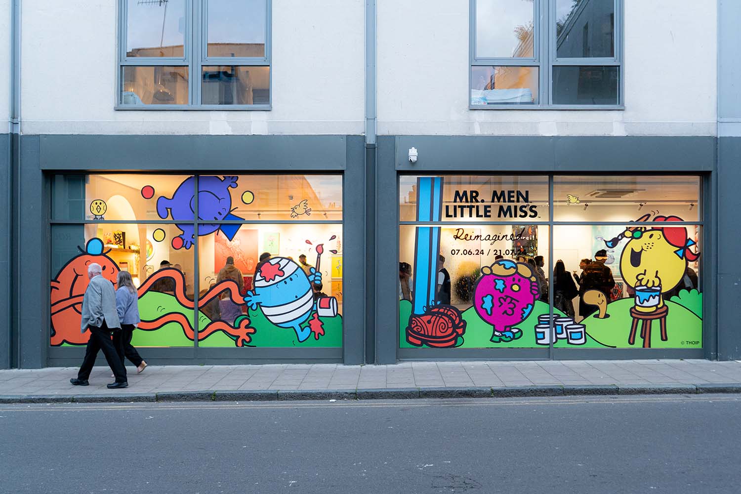 Mr Men Little Miss Reimagined at Helm Gallery, Brighton