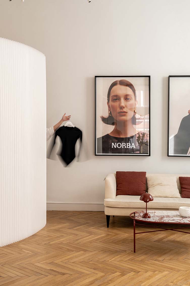 NORBA Showroom Kyiv Fashion Boutique by Litvinenko Design