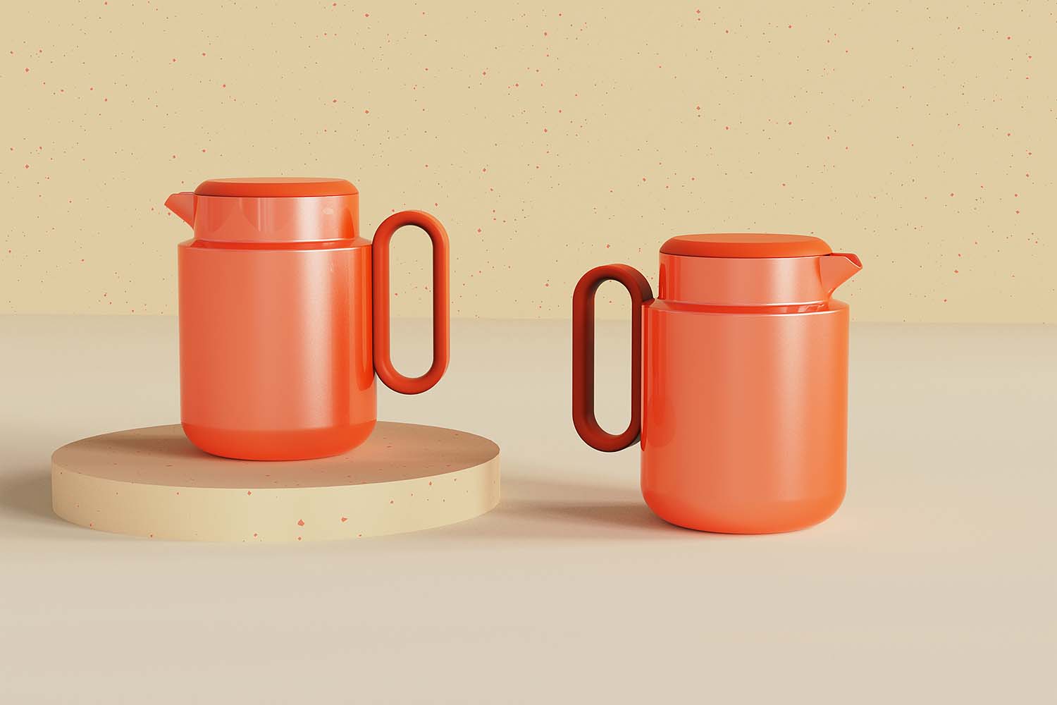 A' Design Awards 2024—2025 Call for Submissions: Dopamine Coffee Thermos Coffee Pot by Huajun Yao and Jingwen Huang is Winner in Bakeware, Tableware, Drinkware and Cookware Design Category, 2023 - 2024.