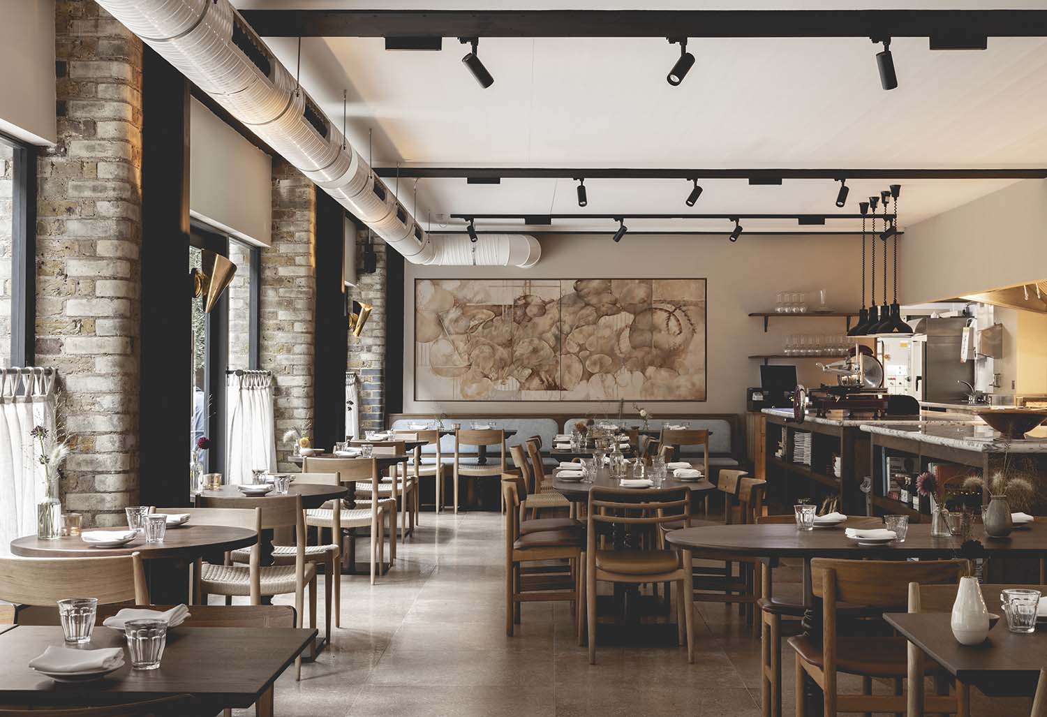 Wildflowers Newson’s Yard London, Pimlico Road Restaurant by Studio Found