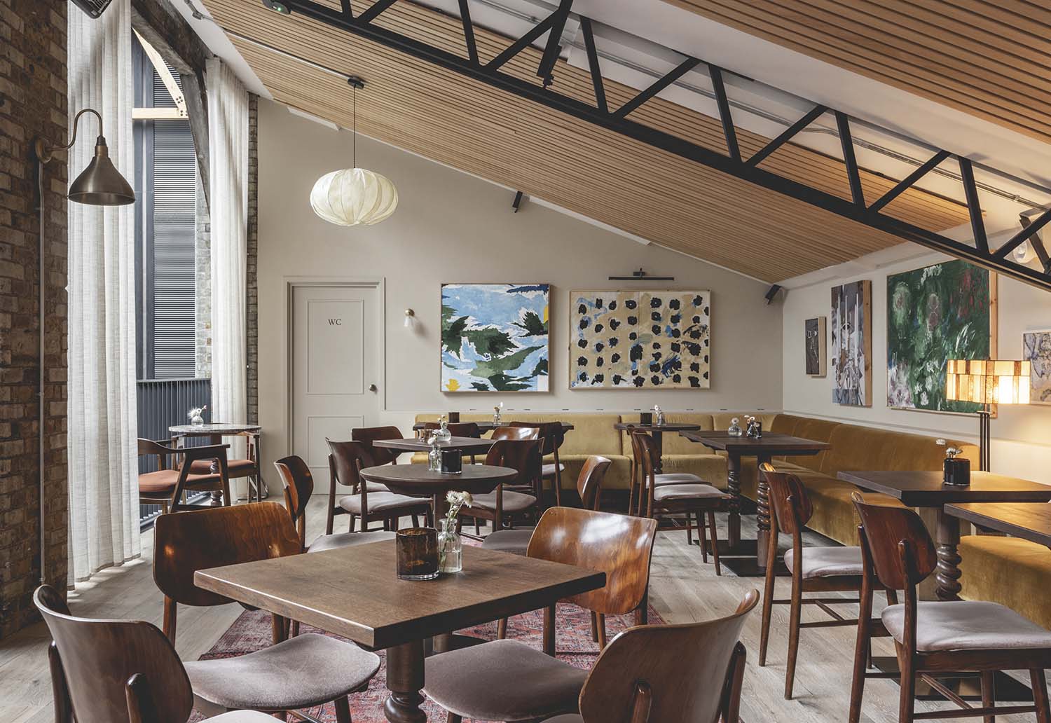 Wildflowers Newson’s Yard London, Pimlico Road Restaurant by Studio Found