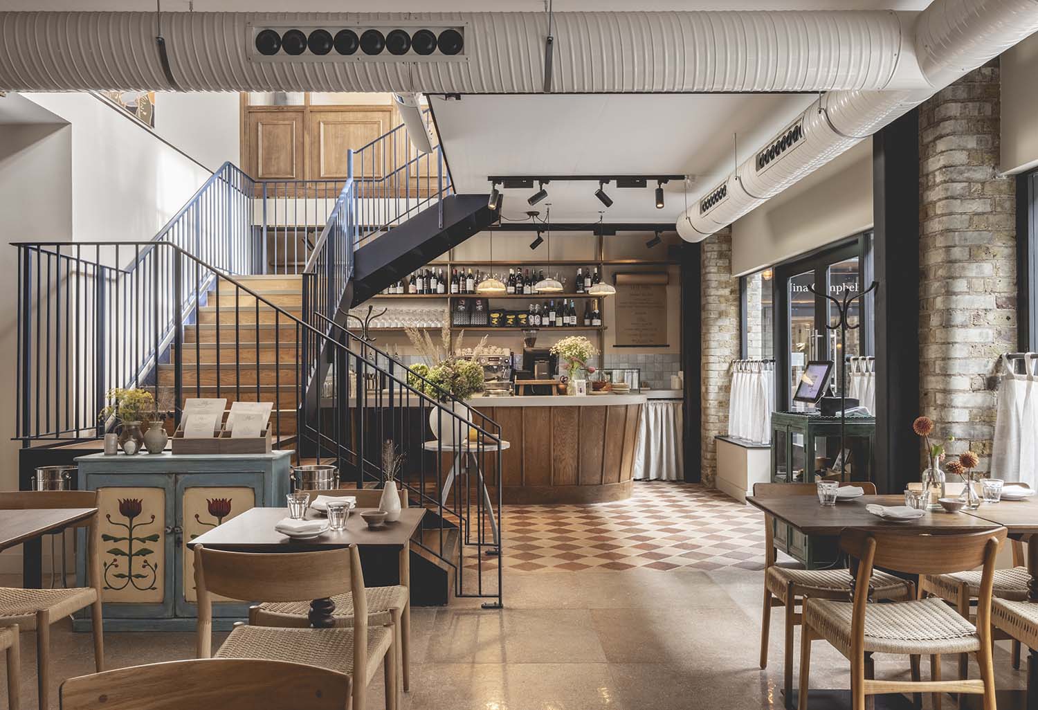 Wildflowers Newson’s Yard London, Pimlico Road Restaurant by Studio Found